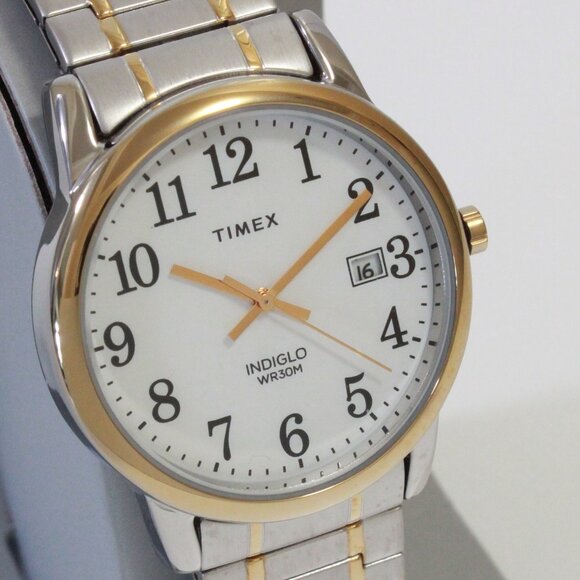 Timex Easy Reader Men's Quartz Watch With Expansion Bracelet 35mm - Picture 8 of 12